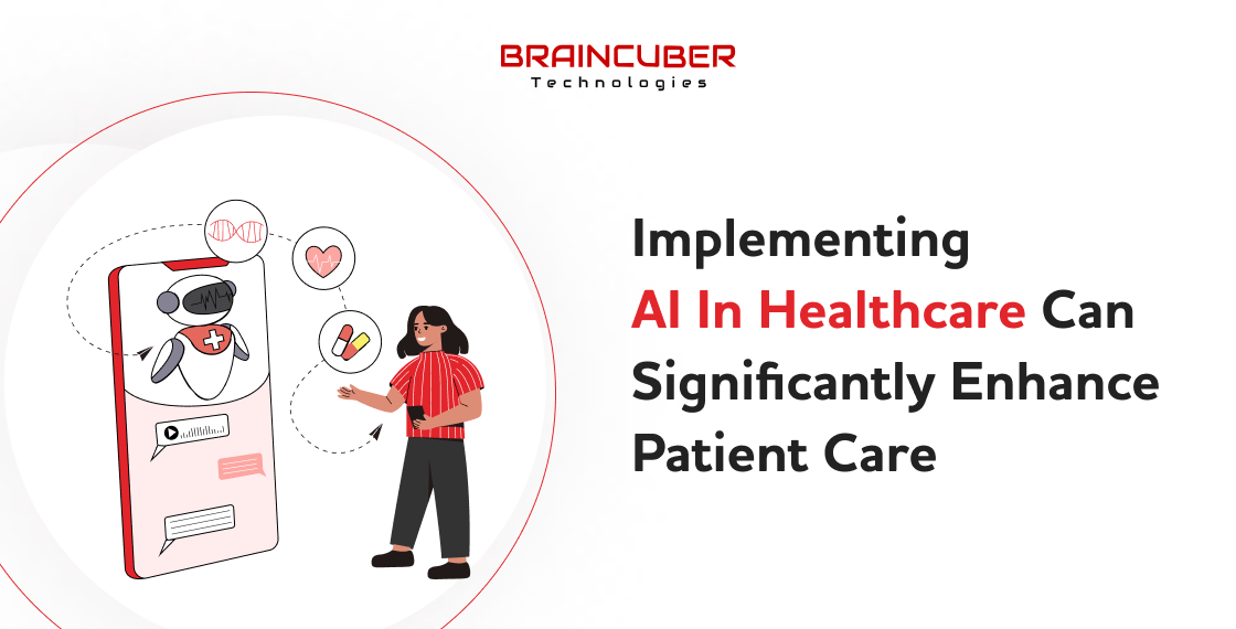 Implementing  AI in healthcare can significantly enhance patient care